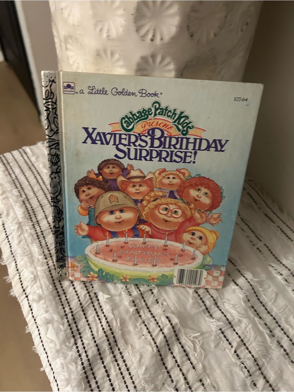 Vintage 1987 Cabbage Patch Kids Xavier’s Birthday Surprise Book